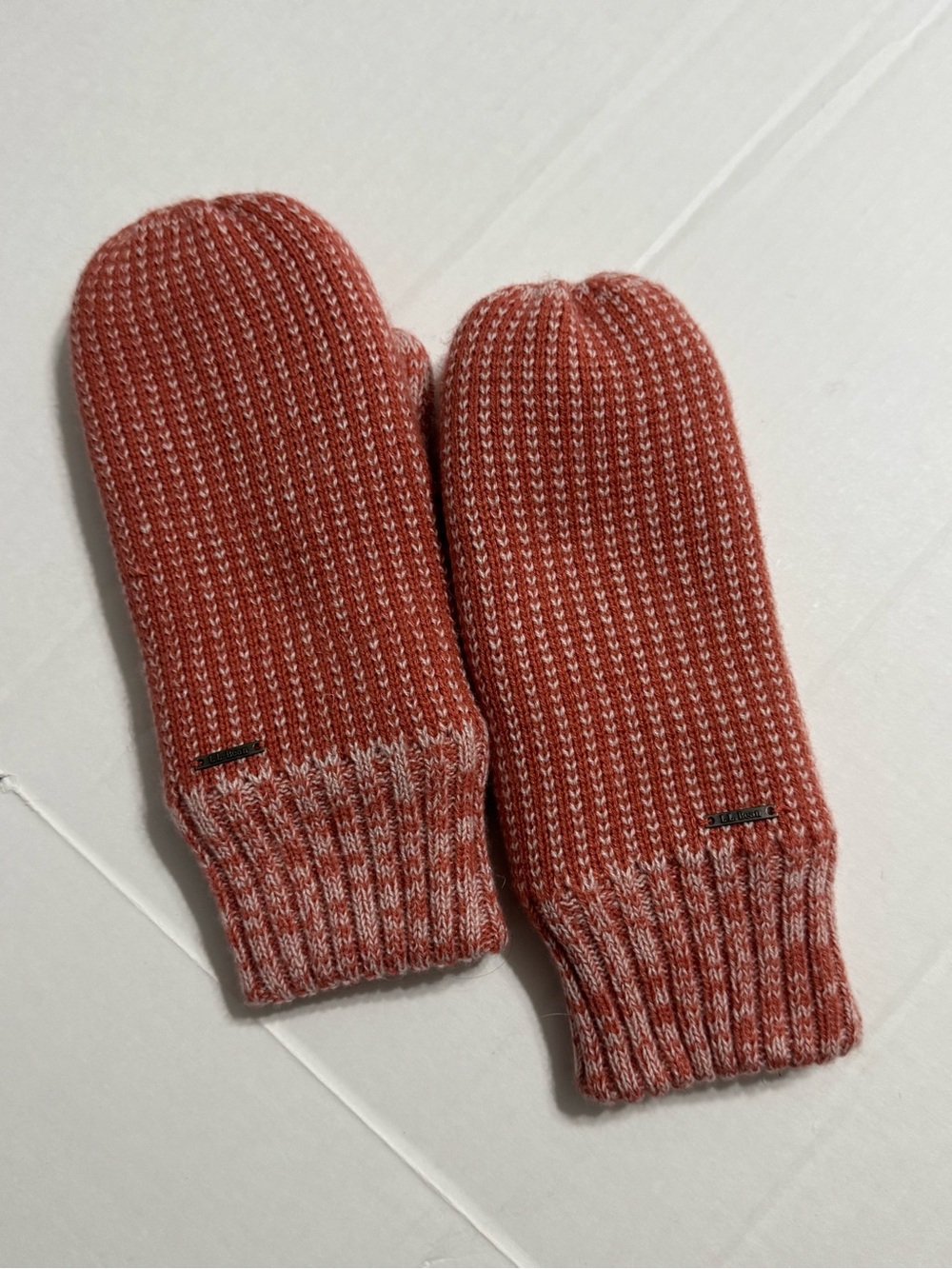 L.L. Bean Women's Sherpa-Lined Rib Knit Mittens (Item ld 507856)